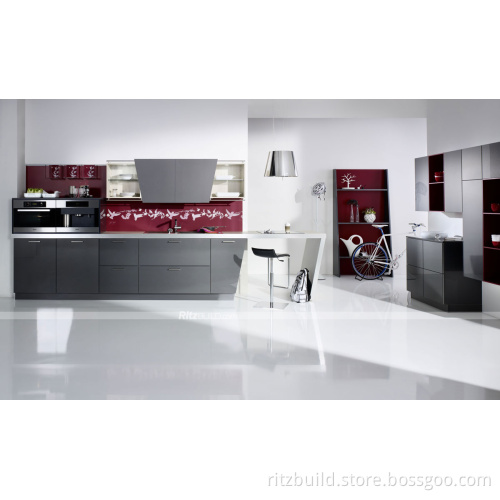 Stainless Steel Kitchen Cabinet, Modern and Elegant Kitchen Furniture